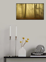 Sunlit autumn morning Poster och Canvastavla