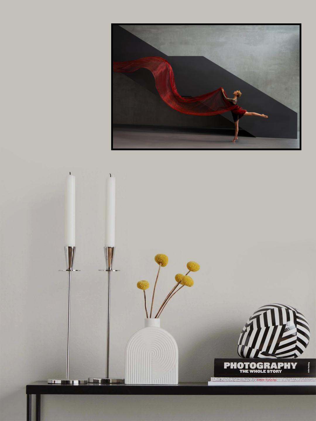 red dancer 1 Poster och Canvastavla