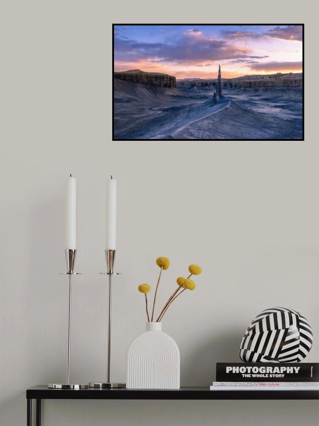 Rock Spire sunset Poster och Canvastavla