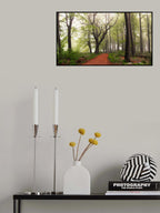 Follow the red path. Poster och Canvastavla