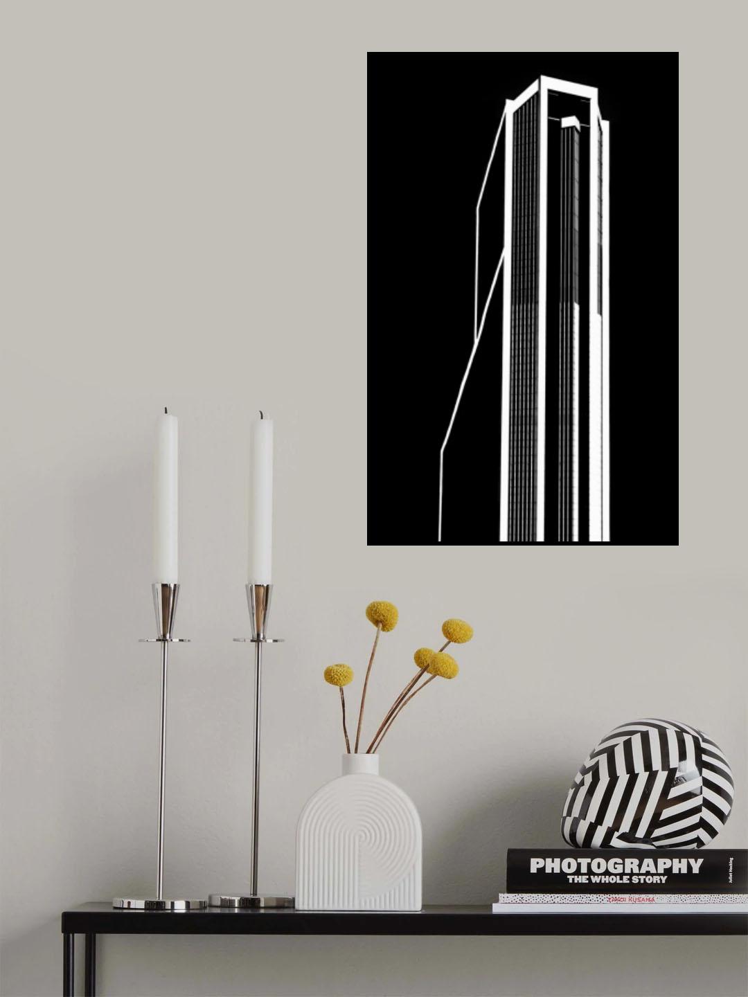 Moscow city Poster och Canvastavla