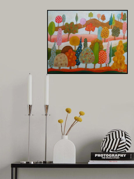 Autumn Joy Poster och Canvastavla