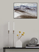 Start of winter in Iceland Poster och Canvastavla
