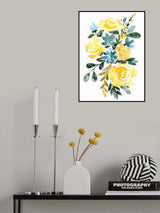 Cora bouquet Poster och Canvastavla
