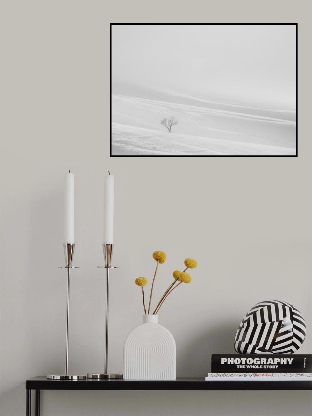 poem of silence Poster och Canvastavla