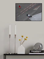 Red Lines Poster och Canvastavla