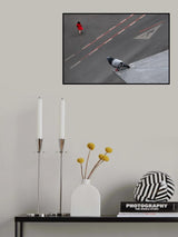 Red Lines Poster och Canvastavla