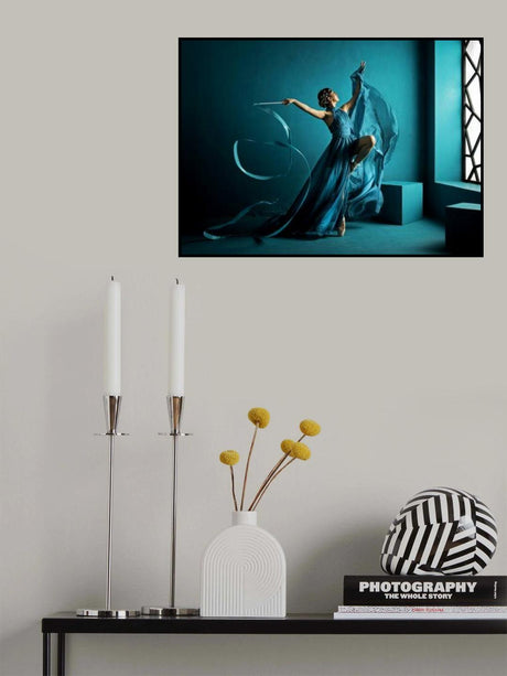 Blue Ribbon Poster och Canvastavla