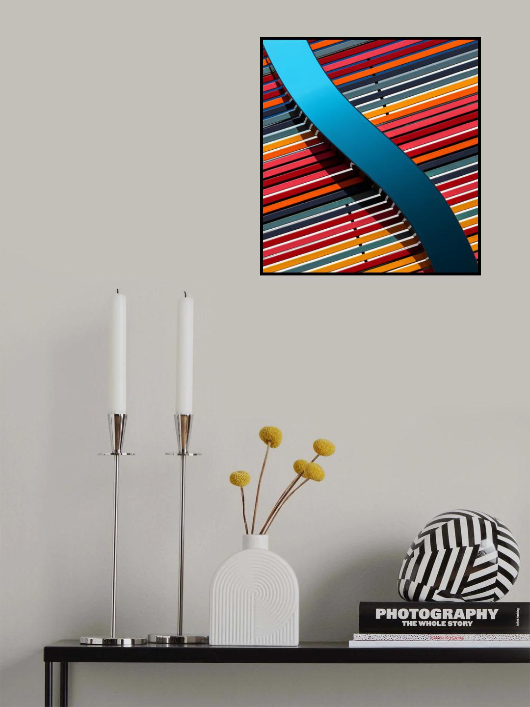 S - lines Poster och Canvastavla