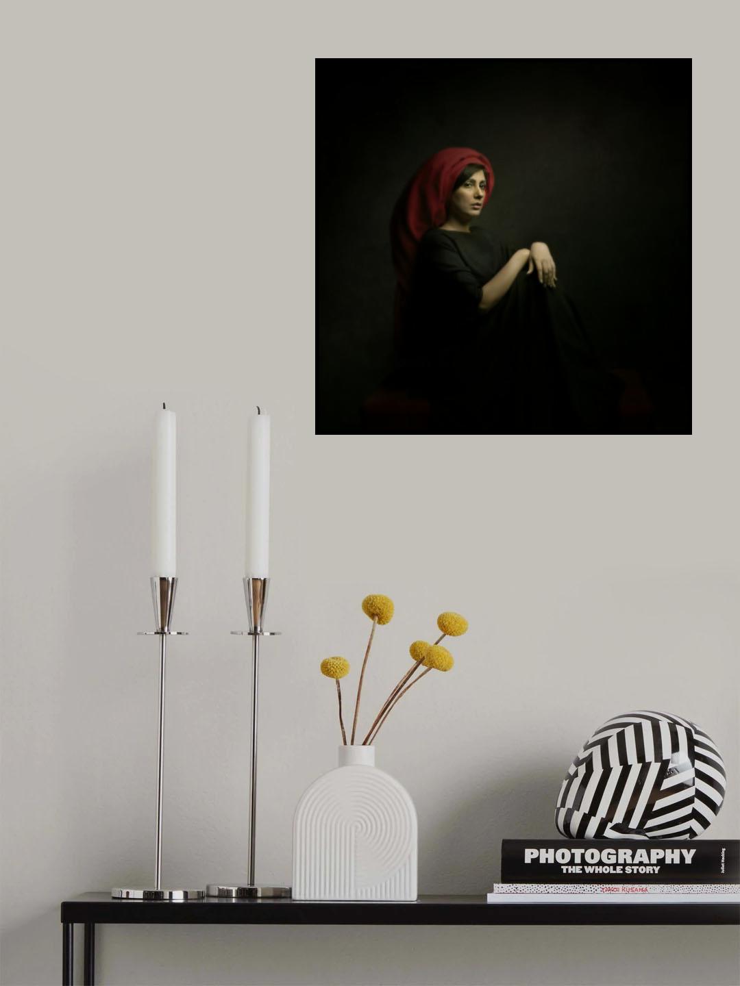 Persian girl Poster och Canvastavla