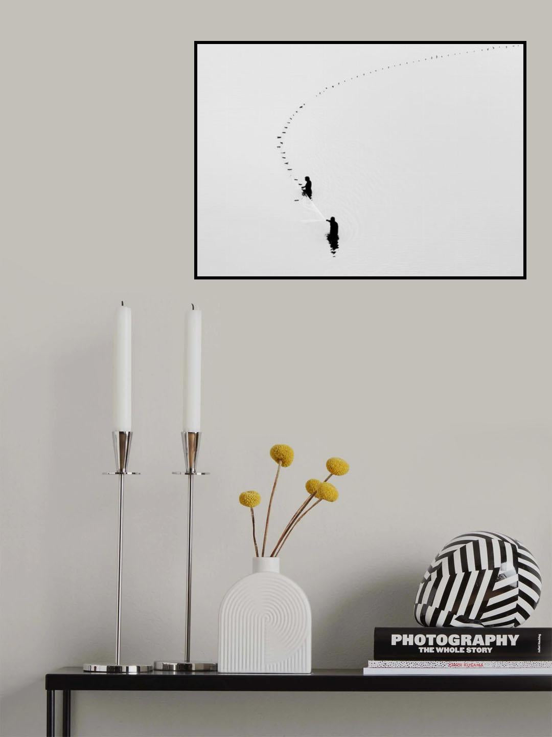 Fishermen. Poster och Canvastavla