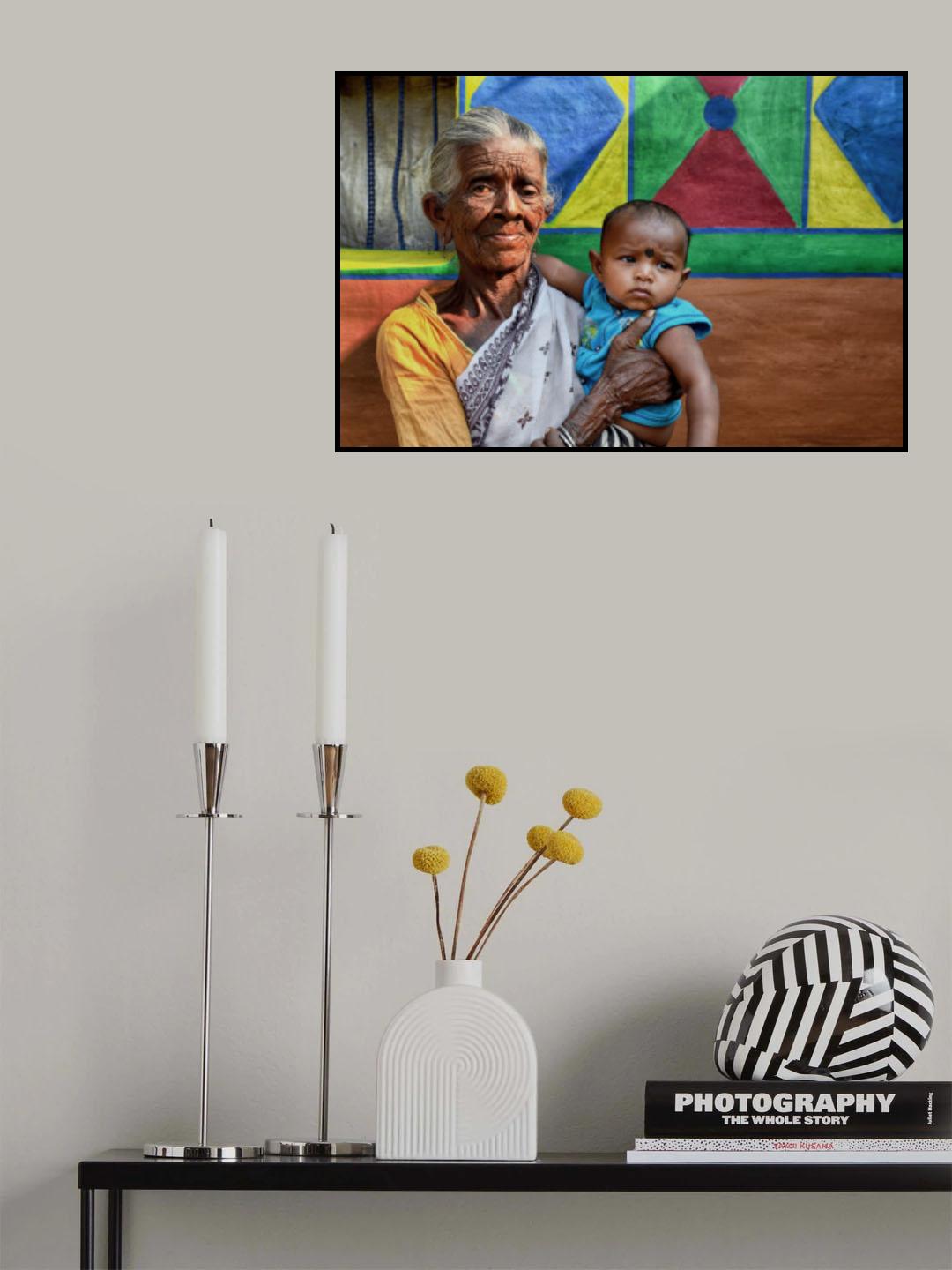 Grandmother Poster och Canvastavla