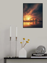 Golden Sunrise Poster och Canvastavla