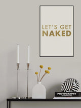Naked Poster och Canvastavla