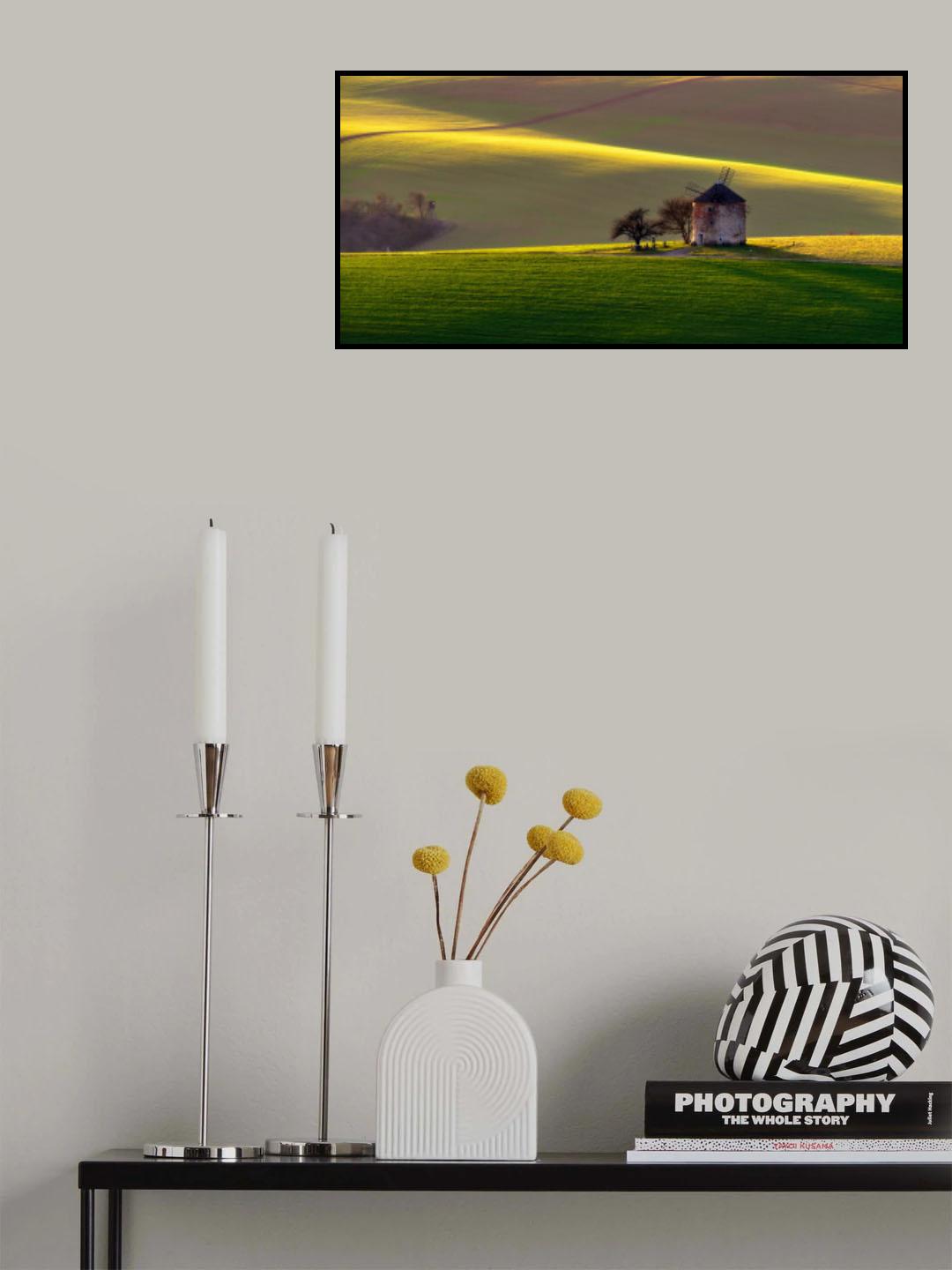 Windmill Poster och Canvastavla