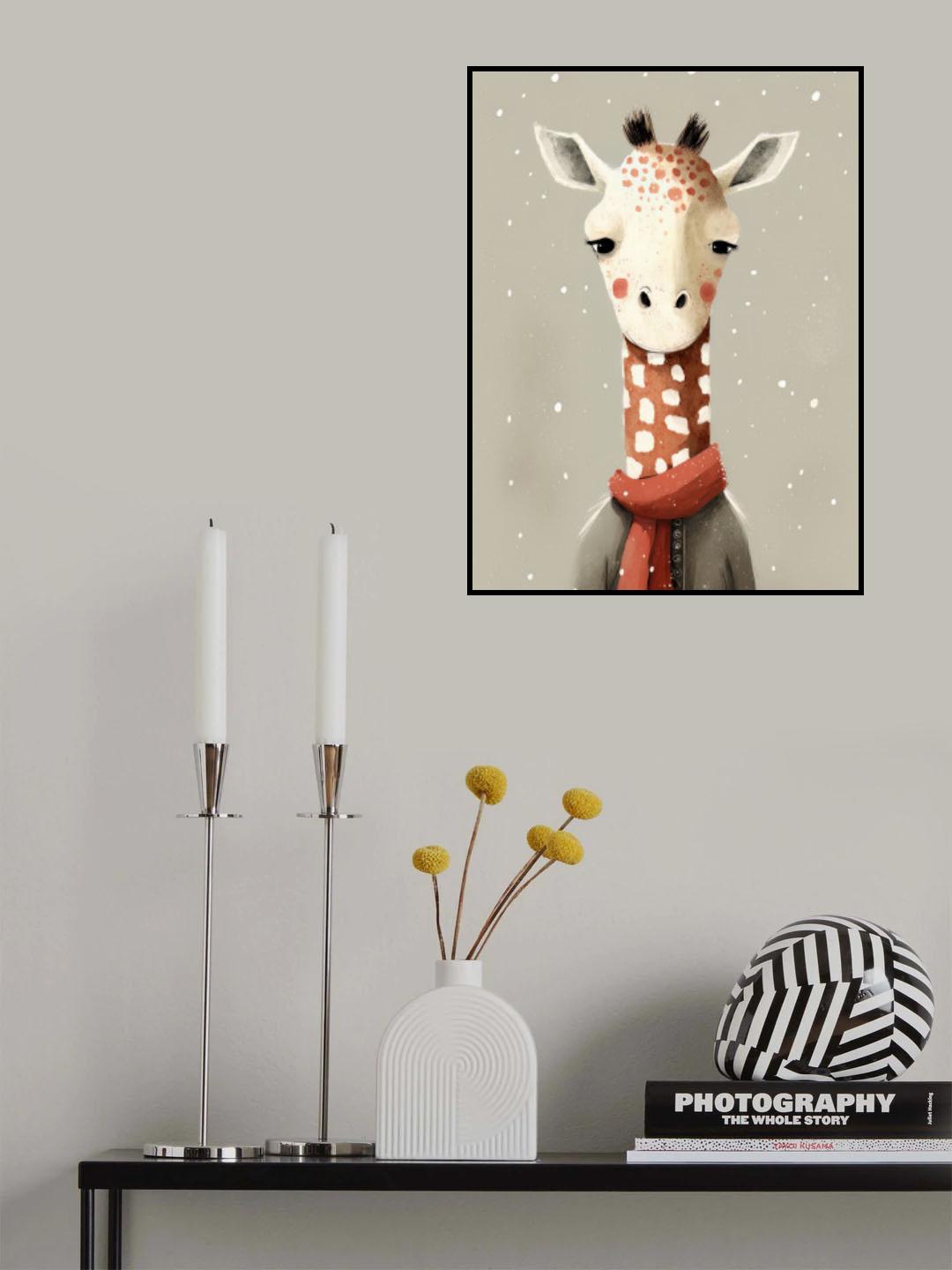 Giraffe 1 Poster och Canvastavla
