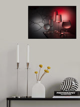 From the series "Experiments with glass" Poster och Canvastavla