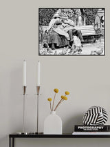 Lovebirds Poster och Canvastavla