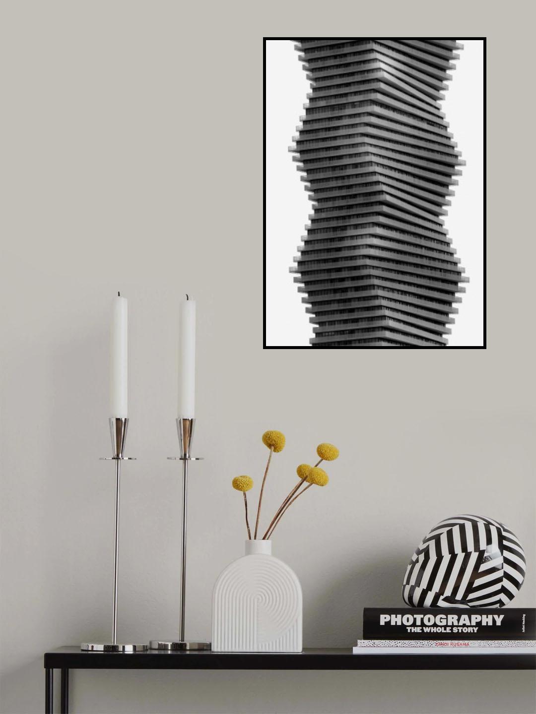 M City Poster och Canvastavla