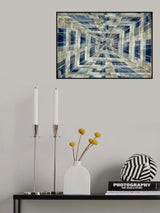 Abstract of a building Poster och Canvastavla