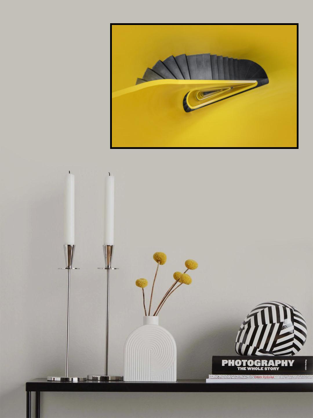 yellow Poster och Canvastavla