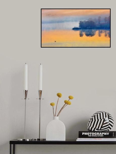 Into the autumn morning Poster och Canvastavla