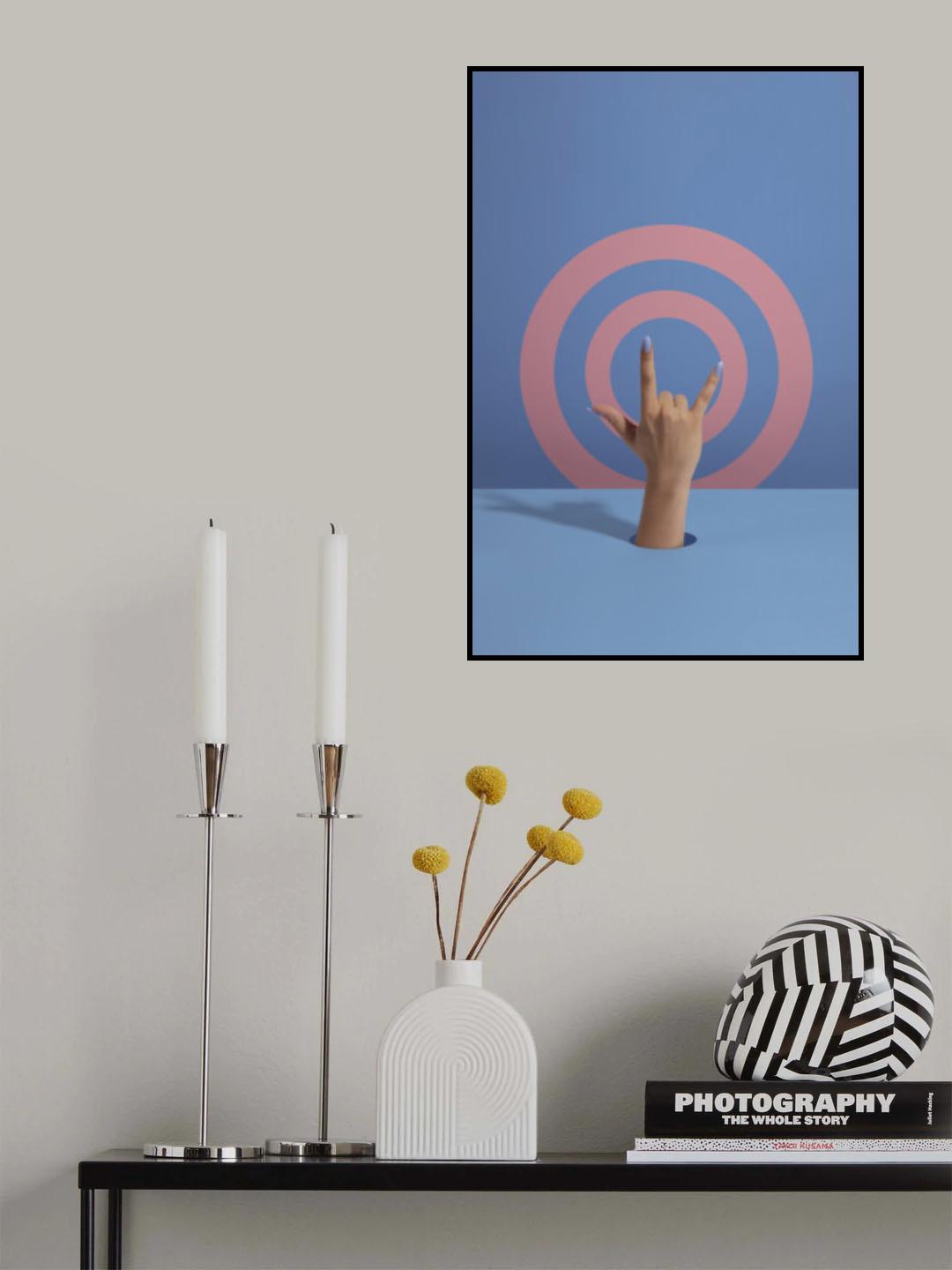 Rock Poster och Canvastavla