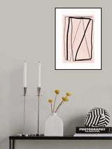3x4 Aspectratiosoftpink10 Poster och Canvastavla