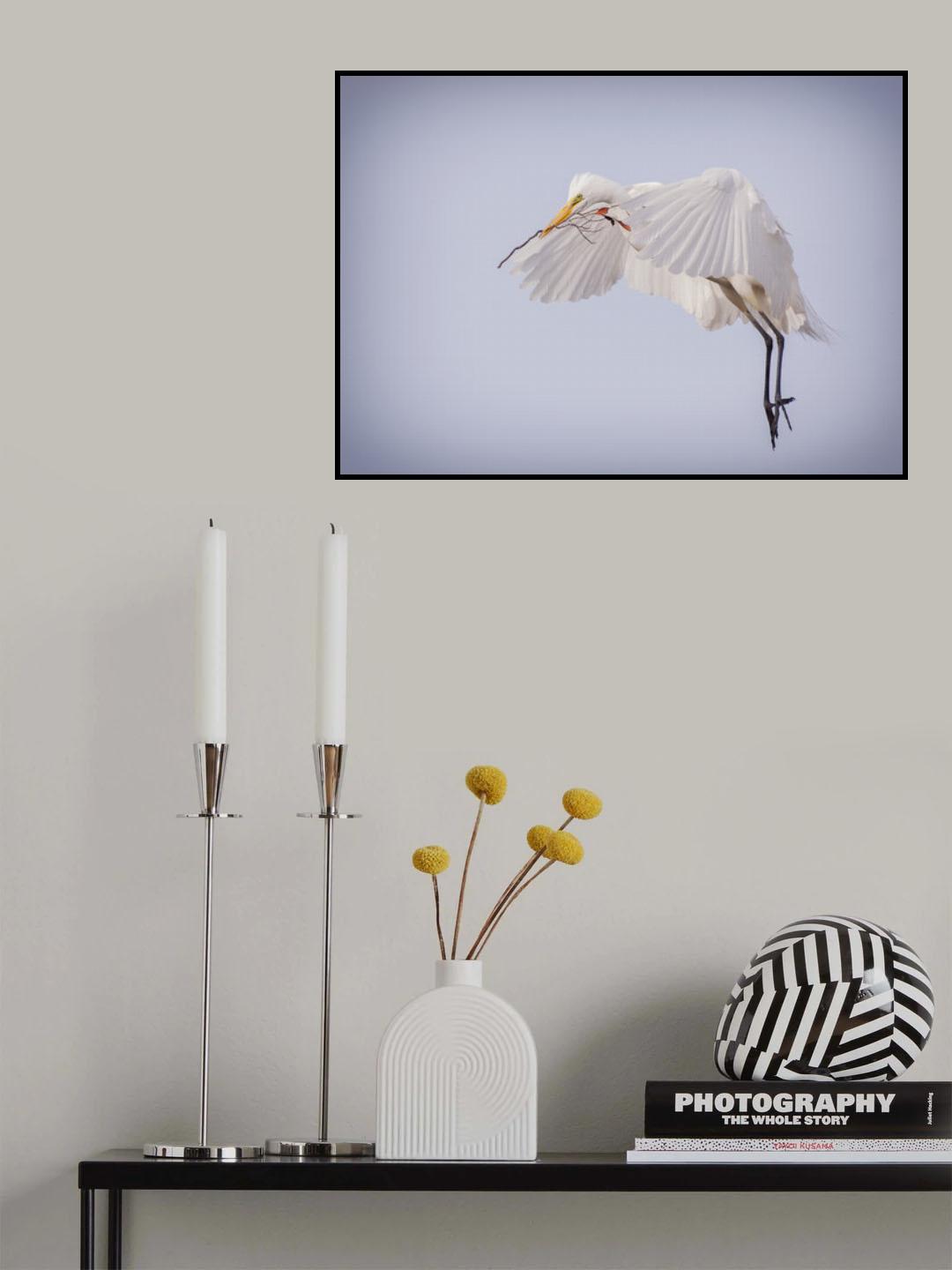For A Pretty Nest Poster och Canvastavla