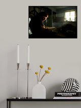 spre sfarsitul cartii (by the end of the book) Poster och Canvastavla