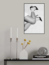 Shoes B&w Poster och Canvastavla