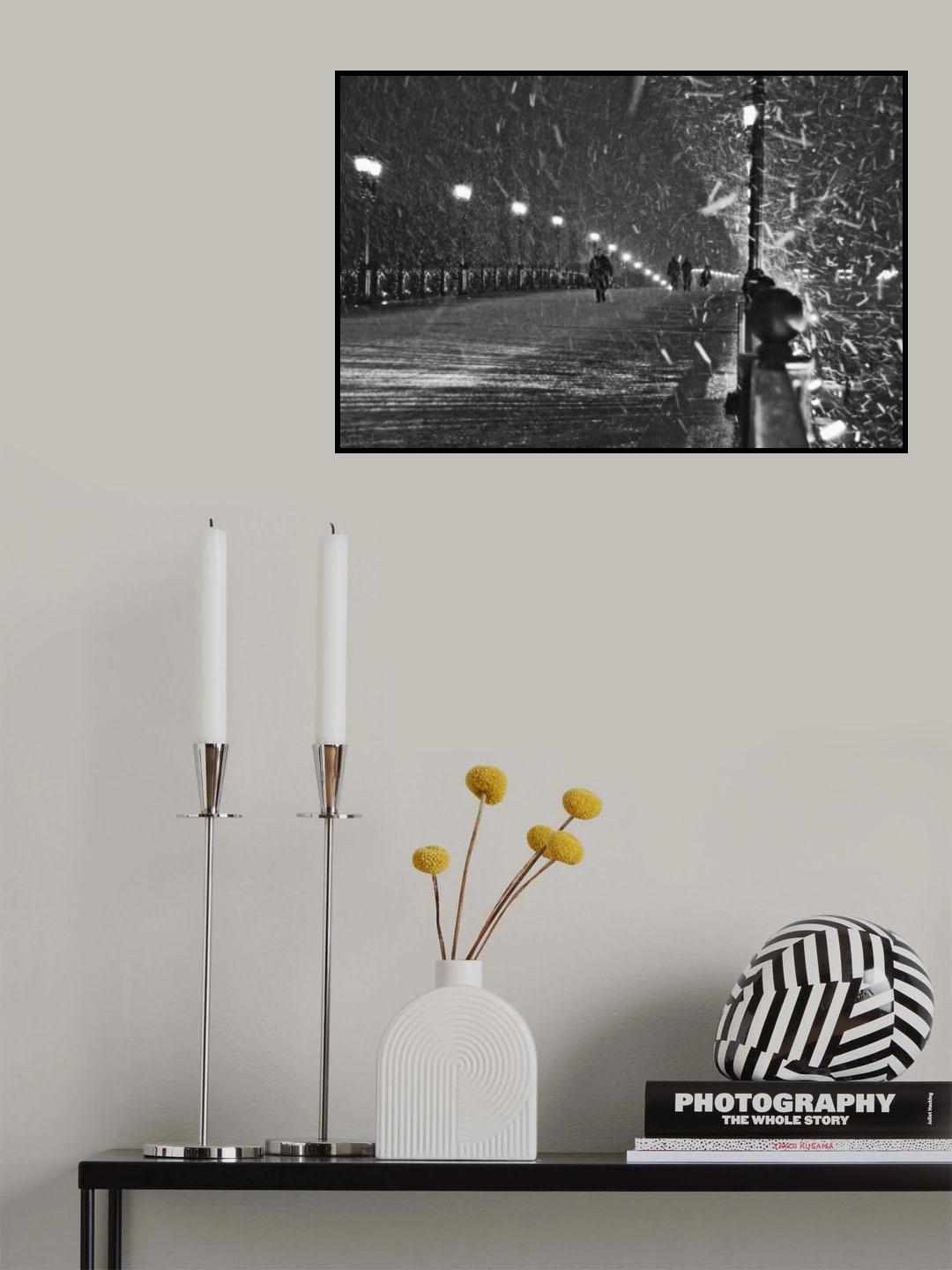 The Moscow blizzard Poster och Canvastavla