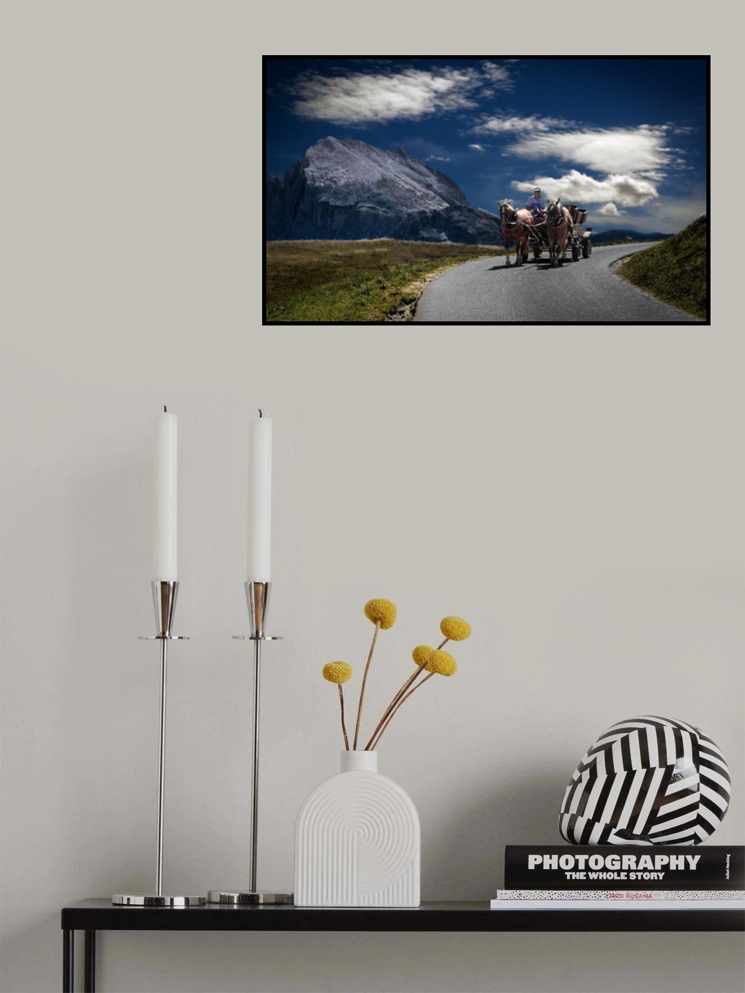 Mountain Poster och Canvastavla
