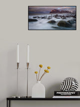 Last Light, Skagsanden Beach, Flakstadøya, Norway Poster och Canvastavla