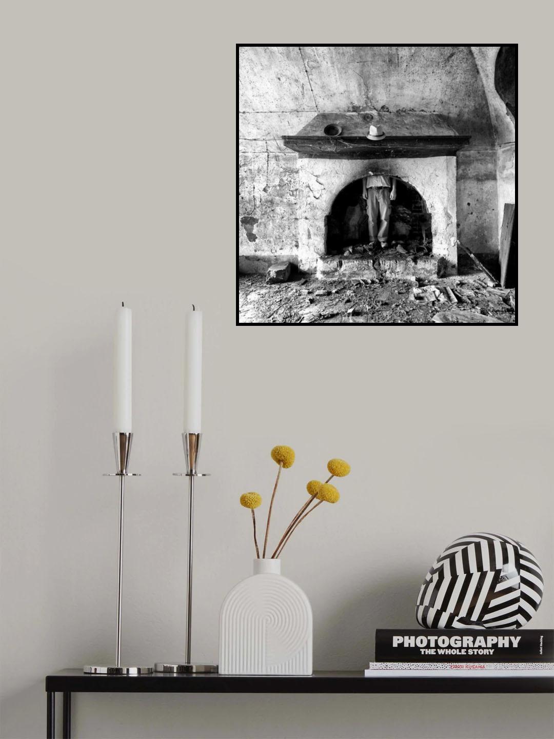 Wearing hat Poster och Canvastavla