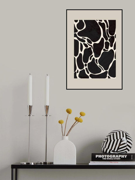 Giraffe Sand Poster och Canvastavla