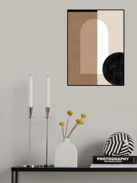 3x4 Aspectratioabstract83 Poster och Canvastavla