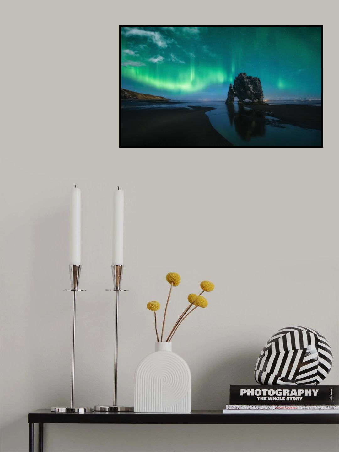 Under the Northern Lights Poster och Canvastavla