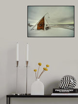 The Lighthouse at Verdens Ende (The End of the World) Poster och Canvastavla