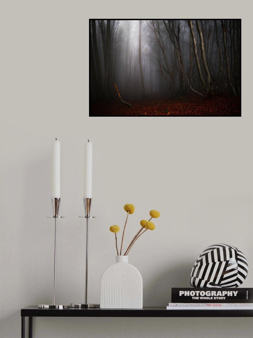 Fog Poster och Canvastavla