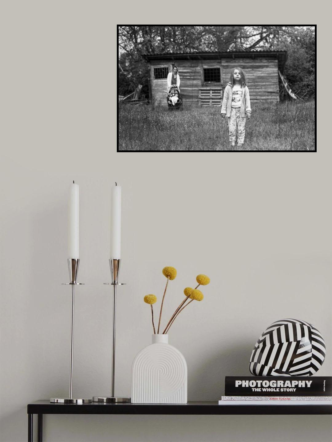 Family portrait Poster och Canvastavla