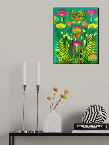 Electric Meadow.png Poster och Canvastavla