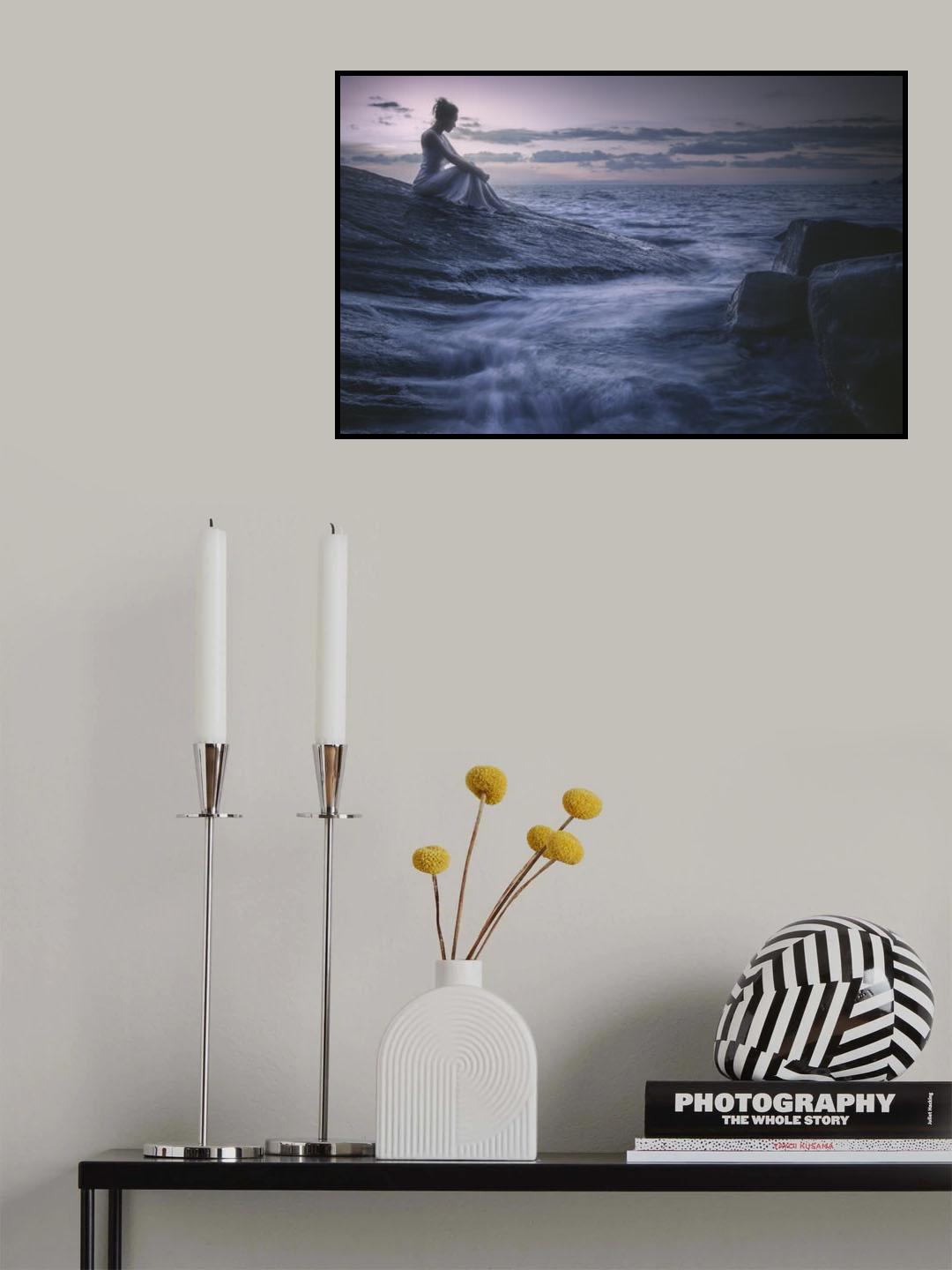 LONELY MERMAID Poster och Canvastavla