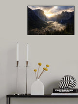 The First Light of Yosemite Poster och Canvastavla