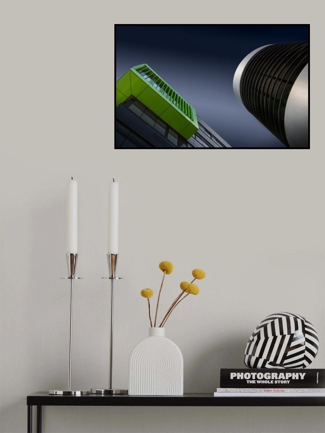 green Poster och Canvastavla