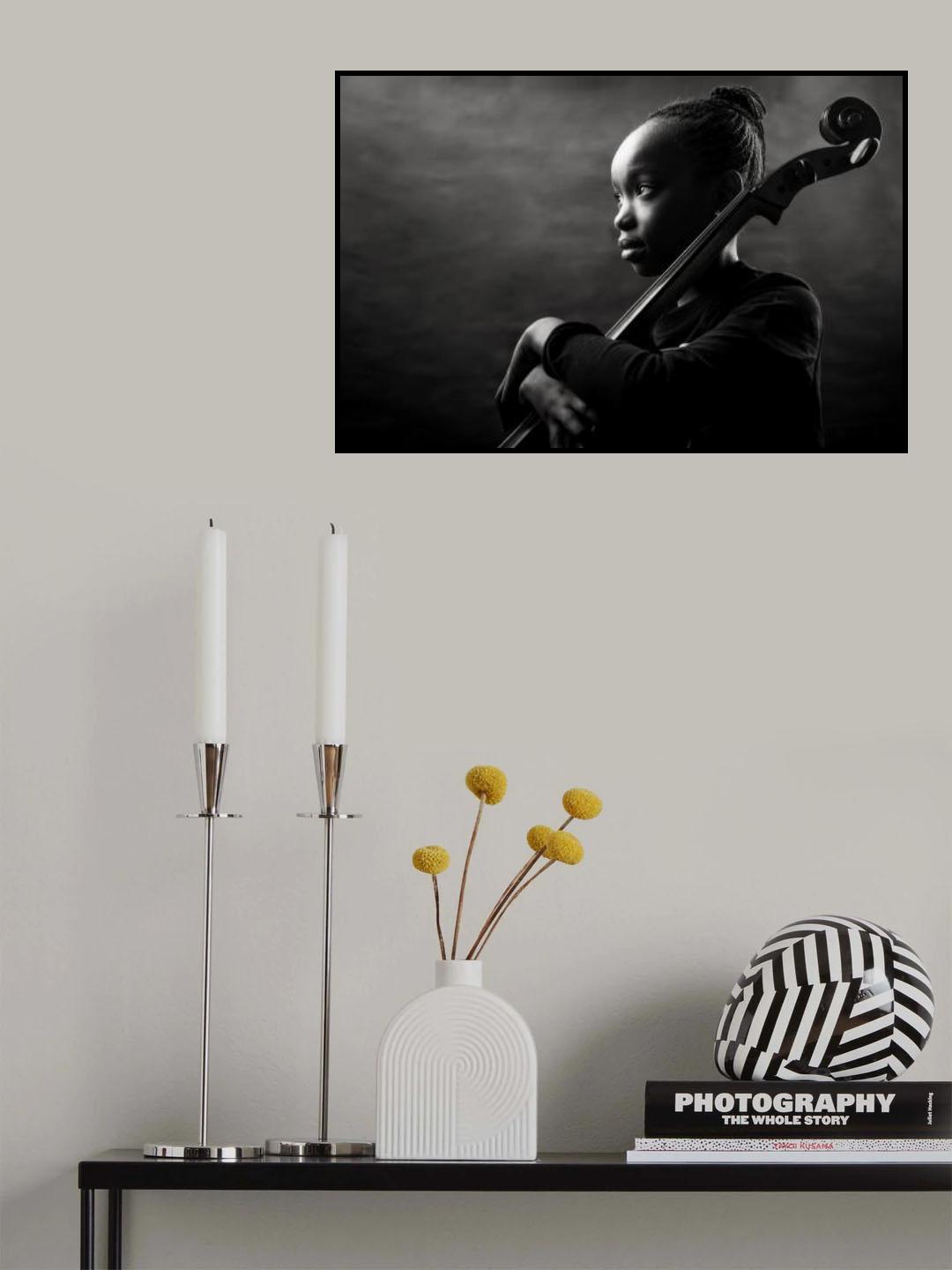 I love my cello Poster och Canvastavla