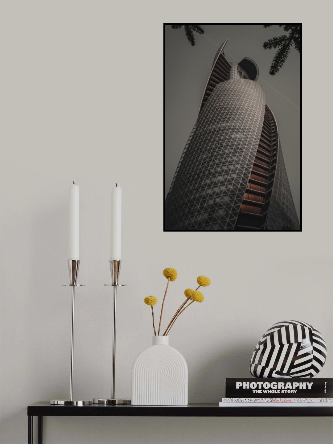 Spiral Tower Poster och Canvastavla