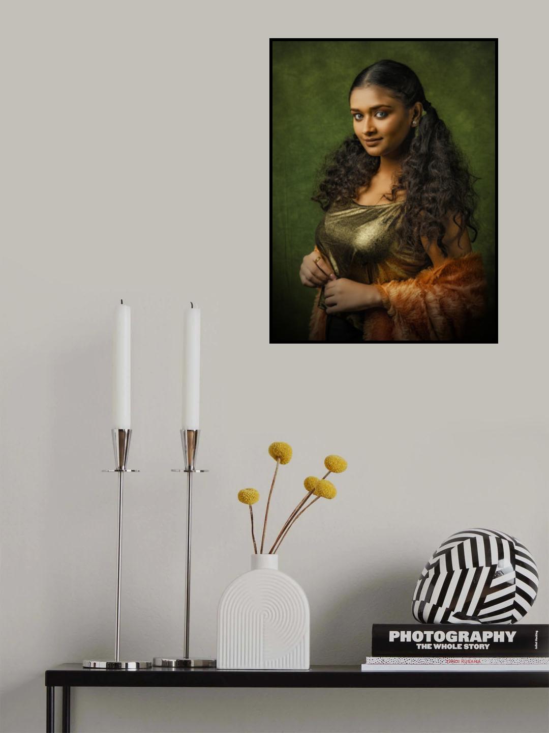 A BEAUTIFUL GIRL Poster och Canvastavla