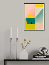 Spaces 3 Haus Poster och Canvastavla