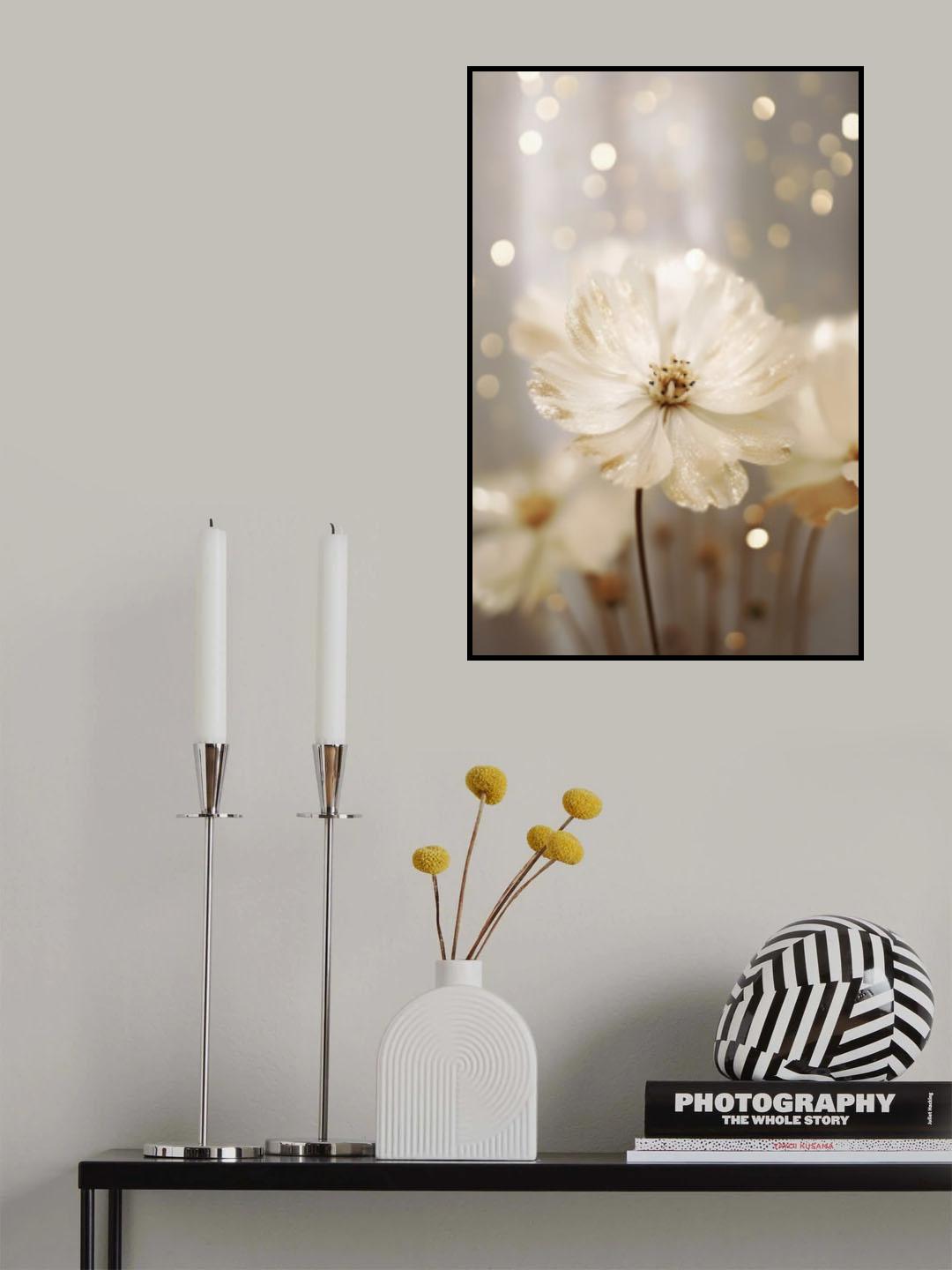 Pastel Flowers No 1 Poster och Canvastavla